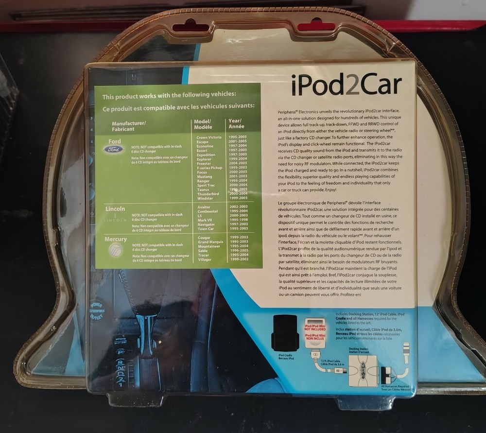 iPod2Car Interface For Ford Vehicles*New/Unopened*