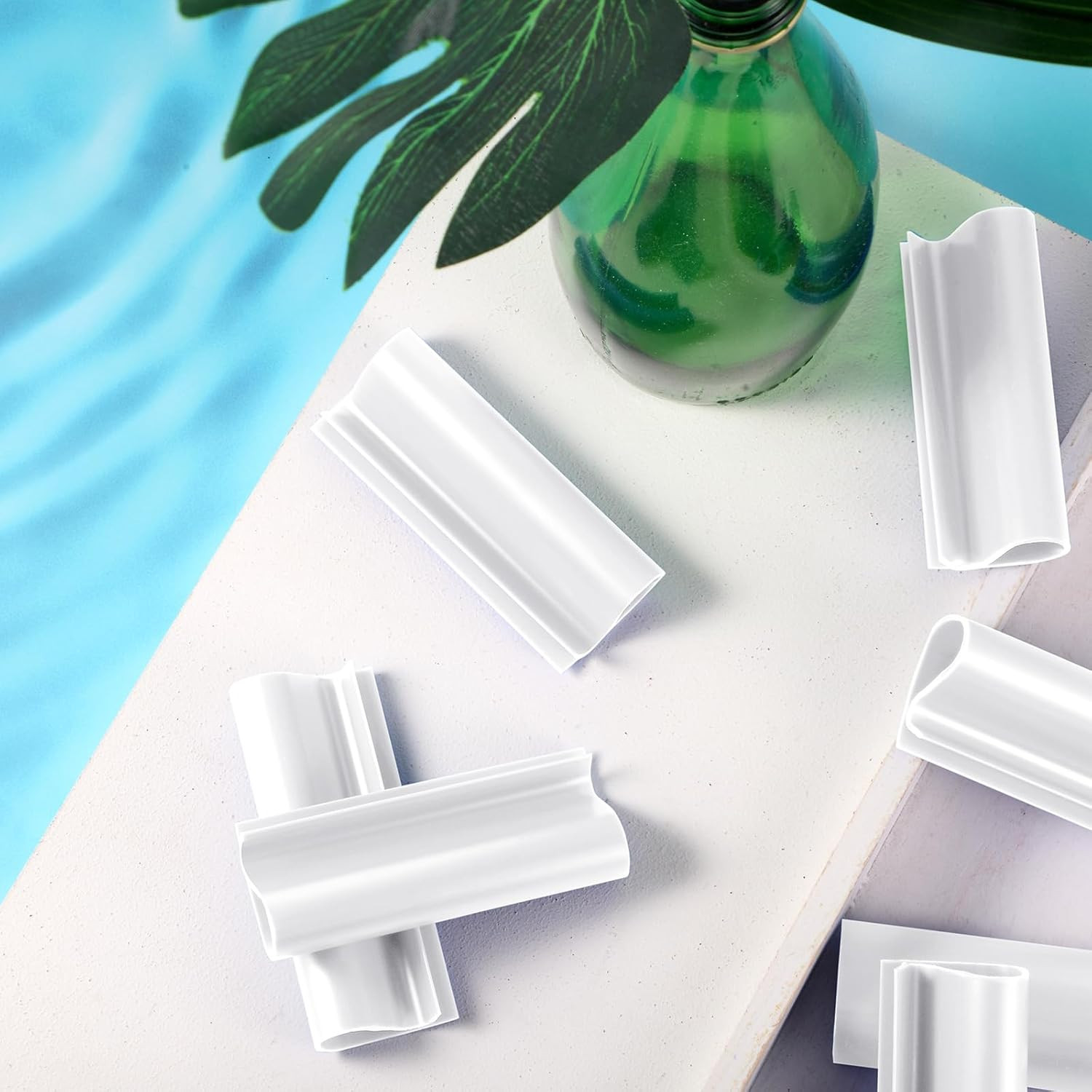 Winter Pool Cover Clips for above Ground Pools, 3.15 Inch Windproof Winter Pool