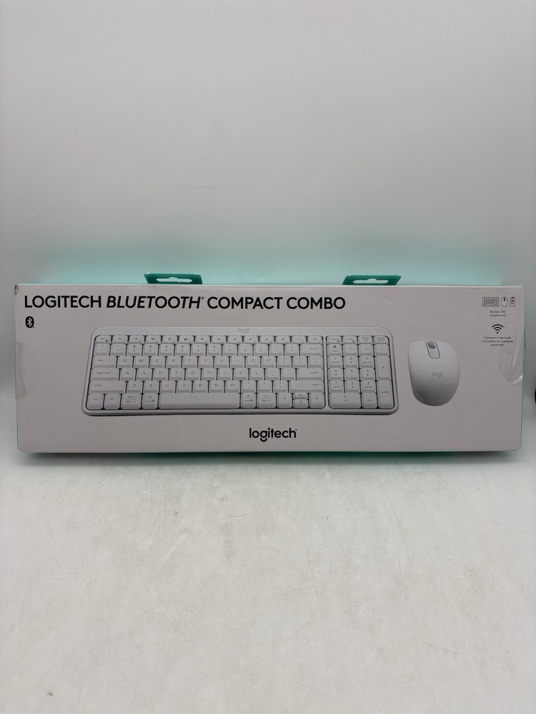 Brand New Logitech Bluetooth Compact Combo – White 920-013508