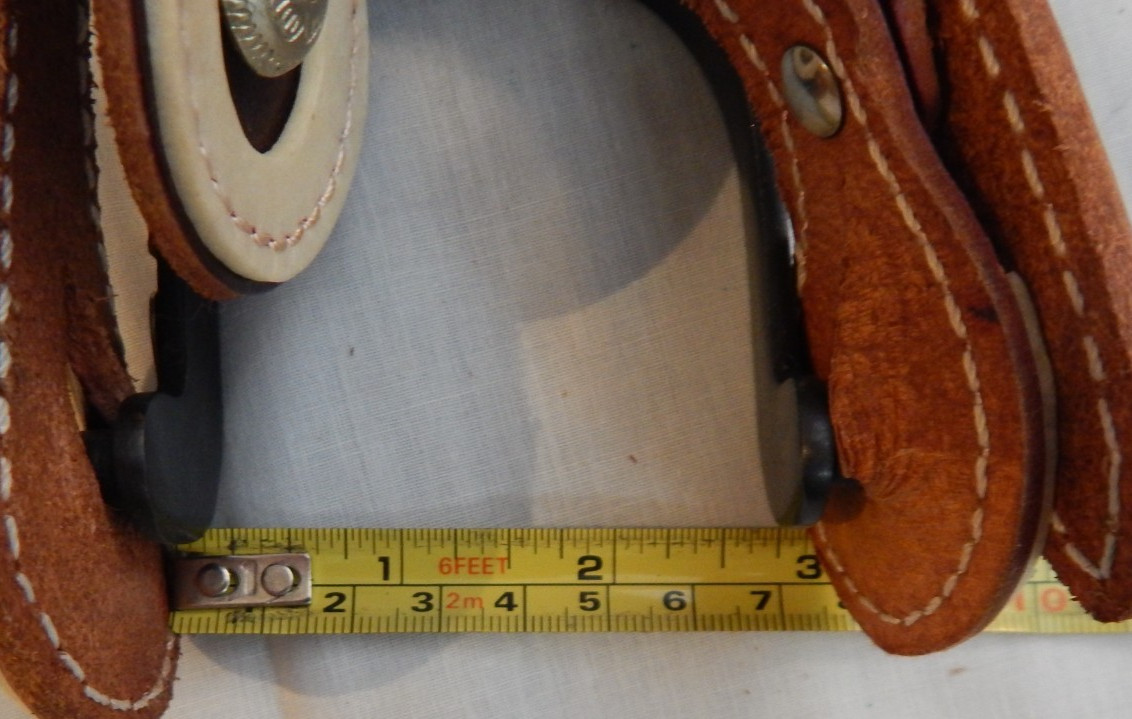 Western Cowboy Concho Style Spurs - 38