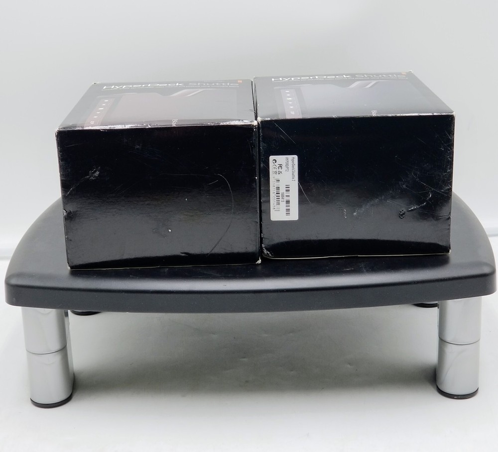 LOT OF (2) Blackmagic Design HyperDeck Shuttle 2 - Model HYPERD/PT2