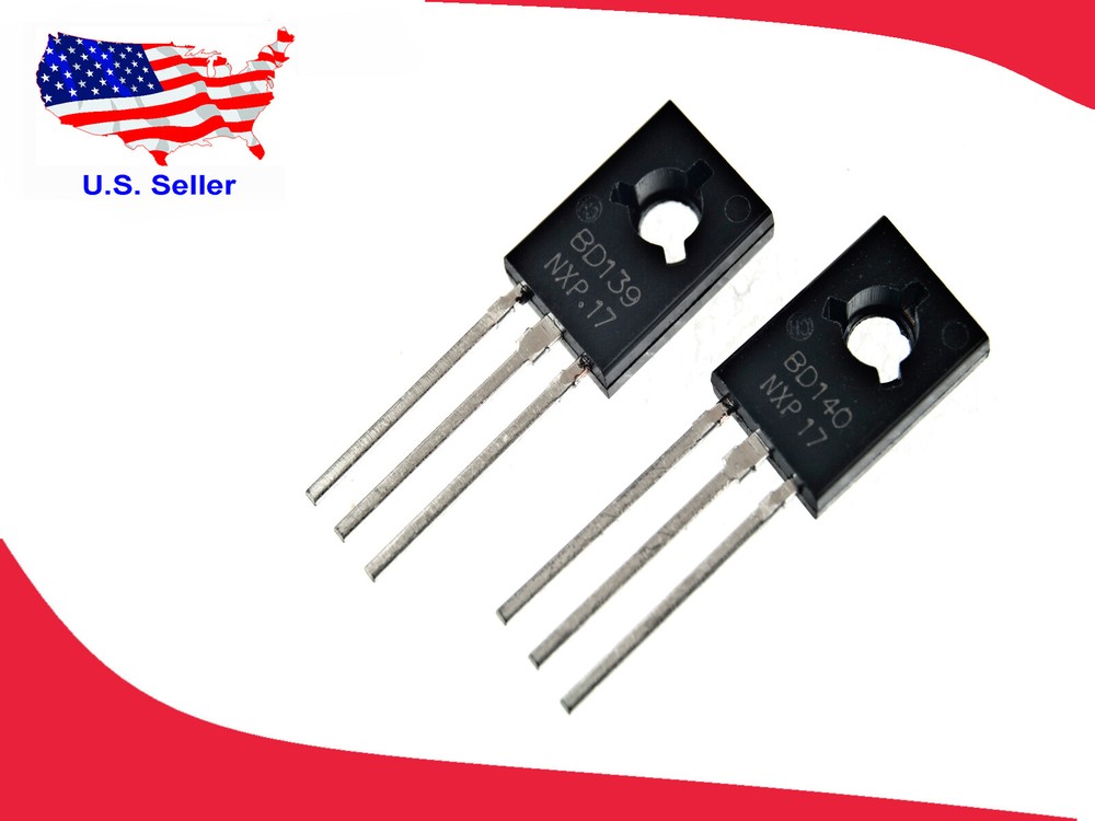 BD139 & BD140 (5 pair) Transistor