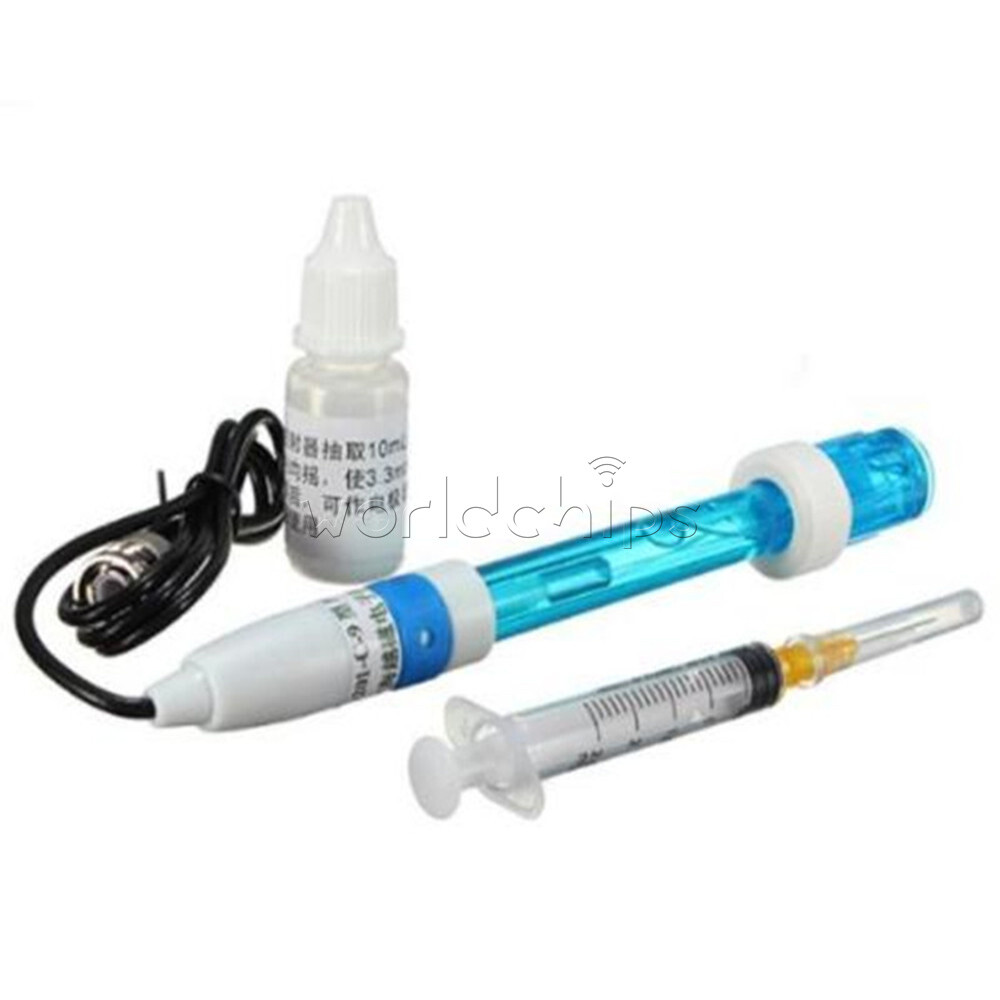 Aquarium Hydroponic PH Electrode Probe / Liquid PH Value Detection Sensor Module