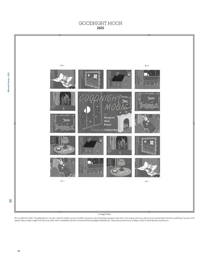 2025 U.S. Commemorative Singles SIMPLIFIED Supplement (White Ace Alternative)