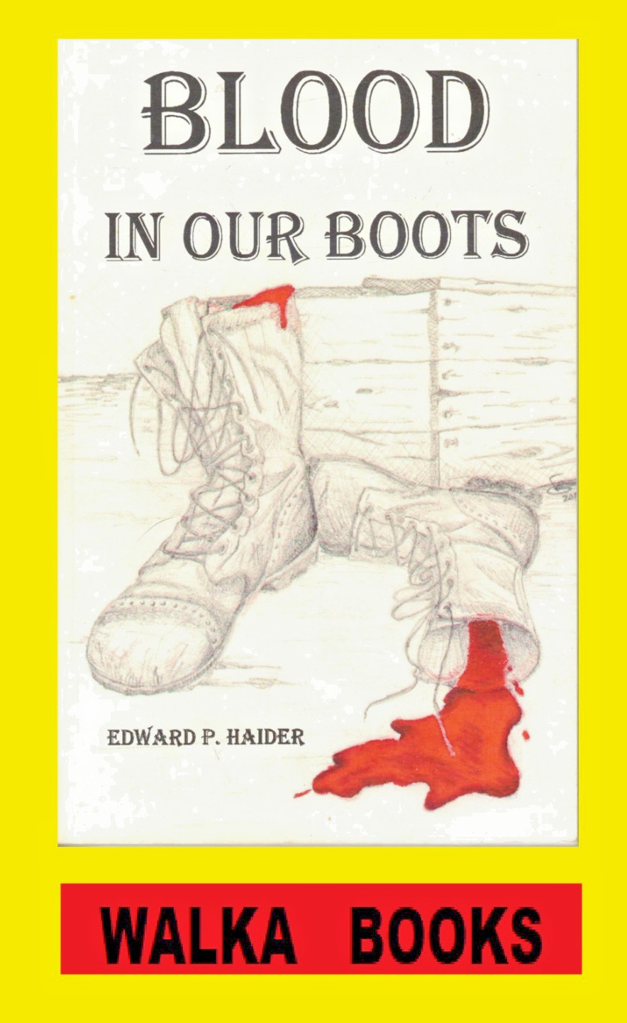 BLOOD IN OUR BOOTS - 504th PIR - 82nd Airborne Memoir - Edward Hajer - SIGNED !