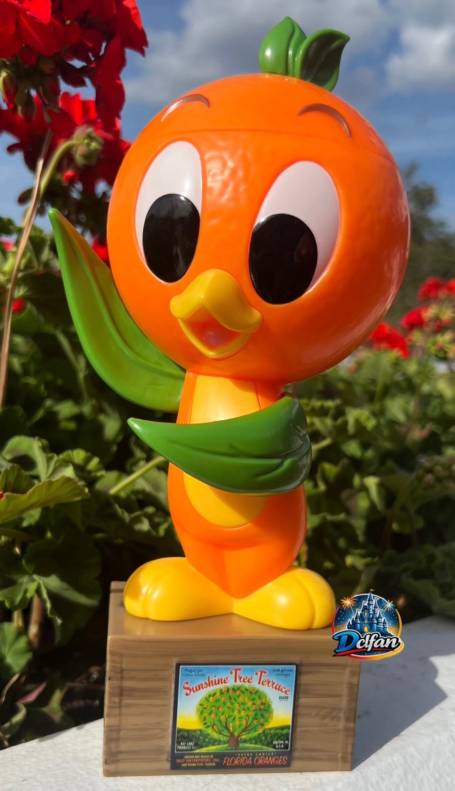 Disney Parks 2026 Epcot Flower & Garden Festival Orange Bird Sipper Cup NEW