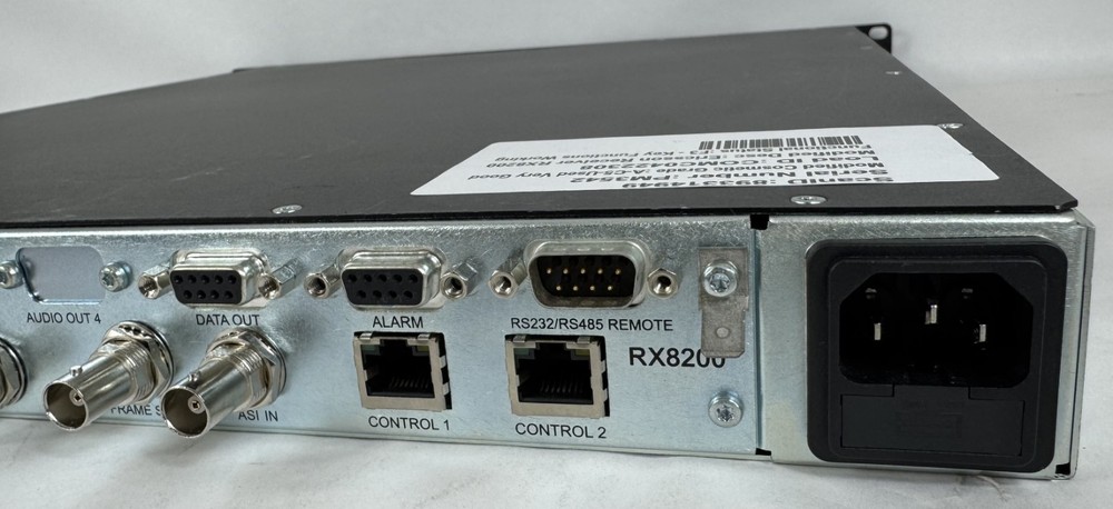Ericsson RX 8200 Video Processor 1U Series 12
