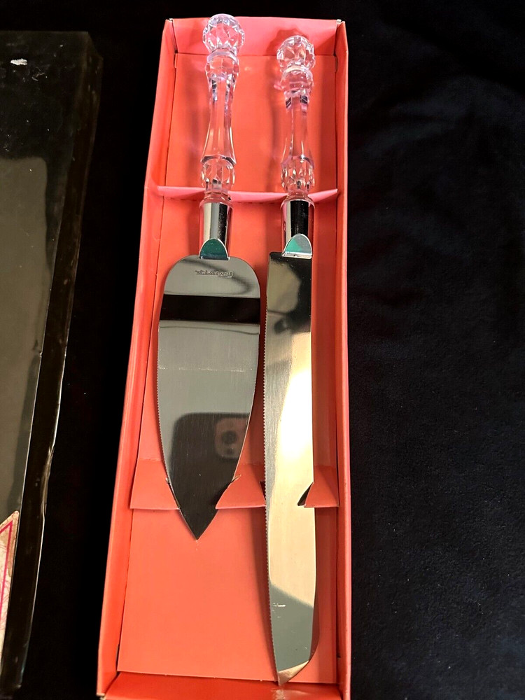 Everlasting Stainless Steel Wedding Cake Serving Set