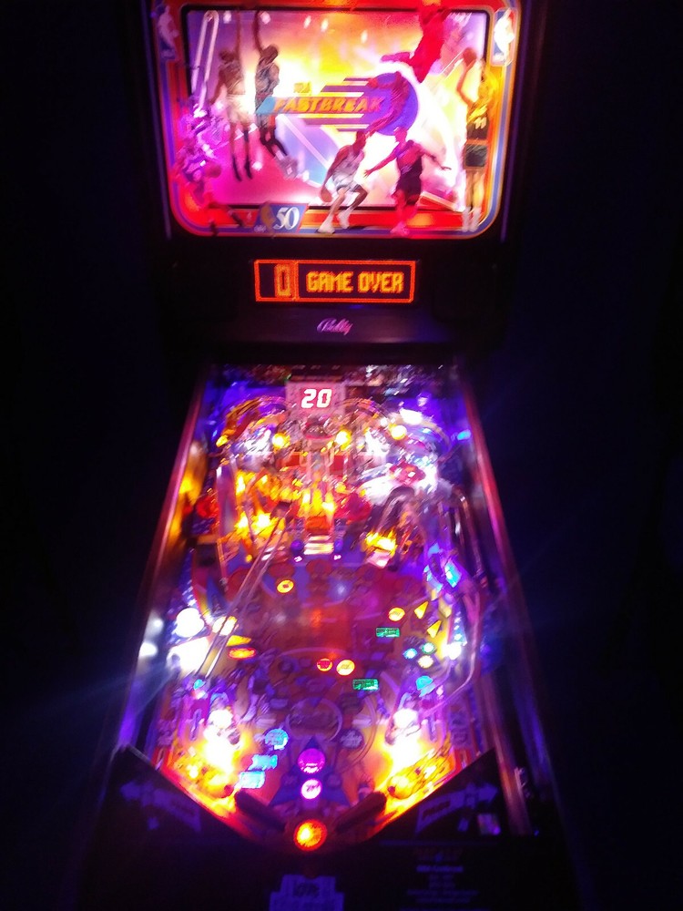 NBA FASTBREAK Complete LED Lighting Kit custom SUPER BRIGHT PINBALL LED KIT