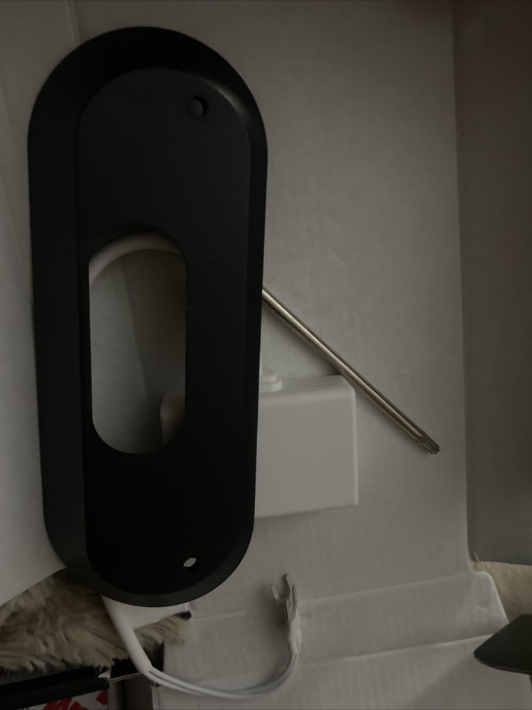 BAZZ Smart Door Bell Camera Wired Bell Button Wi-Fi Cable Visual Alert Remote