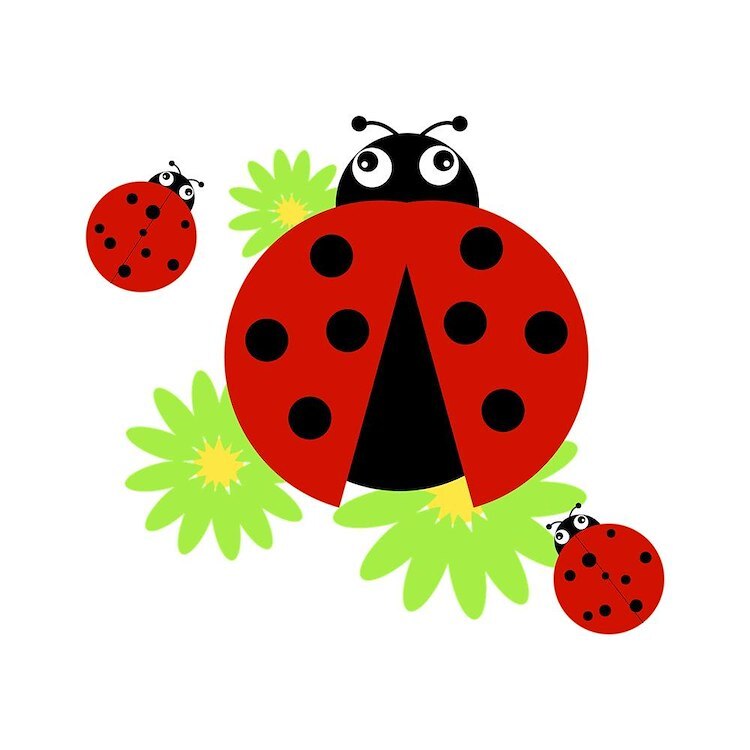 CafePress Ladybugs 10" Wall Clock (1403147995)
