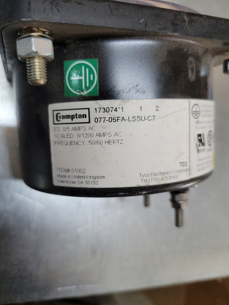 1) Crompton 077-05FA-LSSU-C6 Meter