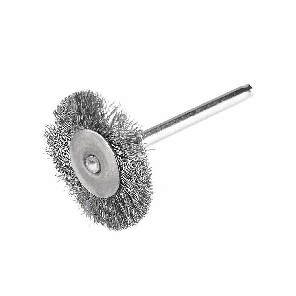 50Pack/Set Stainless Steel Wire Brush For Dremel Rotary Tool die grinder wheel