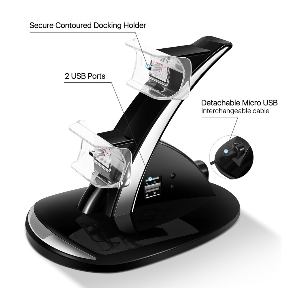 PS3 Controller Charger Stand f/ Sony Playstation 3 Controller Wireless Dualshock
