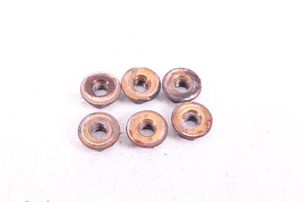 2012 DUCATI 848 EVO OEM EXHAUST HEADER MOUNT NUTS D17