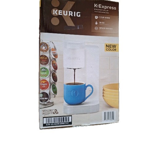 Keurig K-Express Essentials Single Serve Coffee Maker Cloud White 1200
