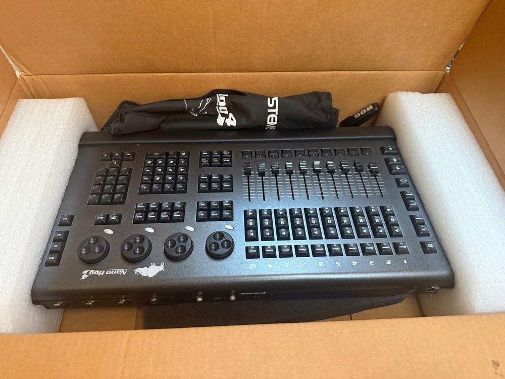 High End Systems Nano Hog 4 Console HogPC USB Widgit 4 Universe DMX Control