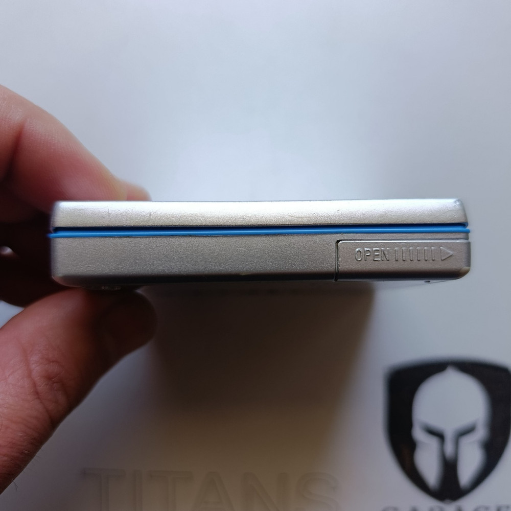 Sony MD Player Model MZ-E520 Light Blue and Silver Only Player Used