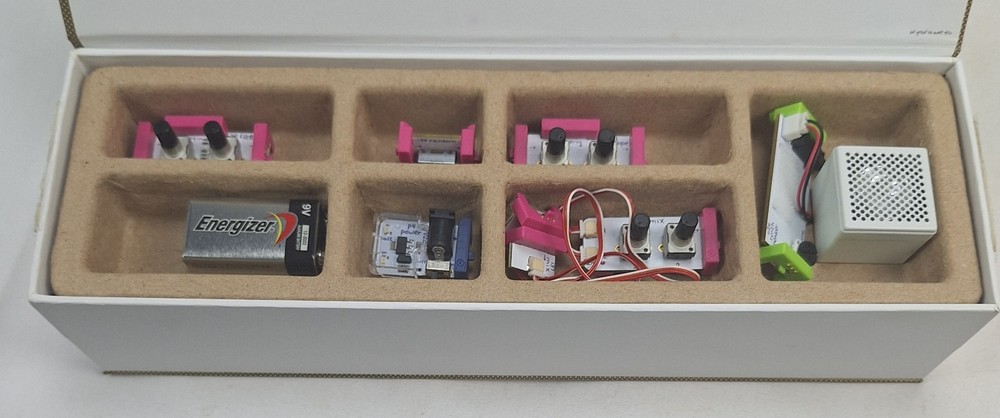 Korg LittleBits Modular Analog Synth Kit Complete Open Box New