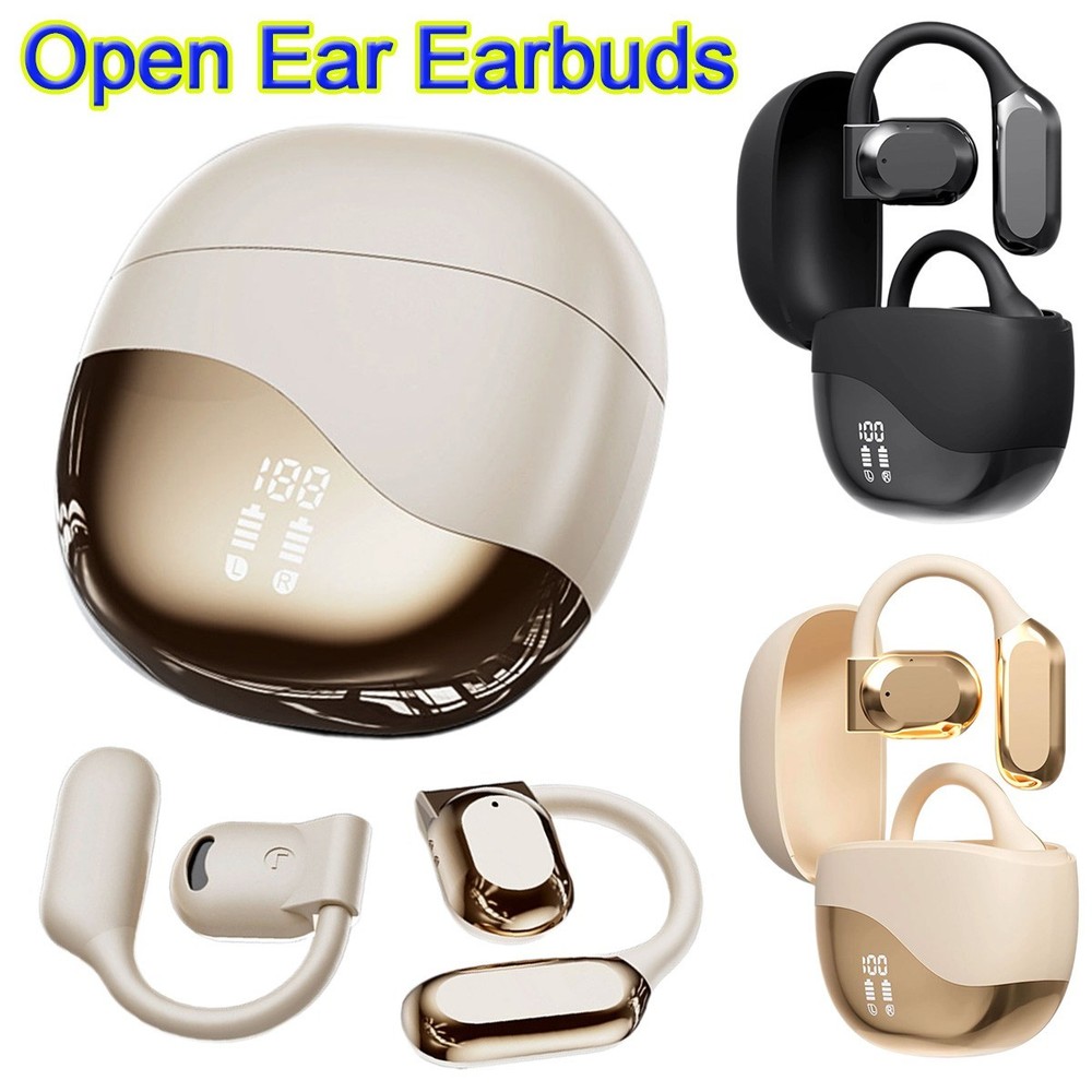 Wireless Bluetooth Open Ear Earbuds With Charging Box For iPhone SE 8 7 6s Plus