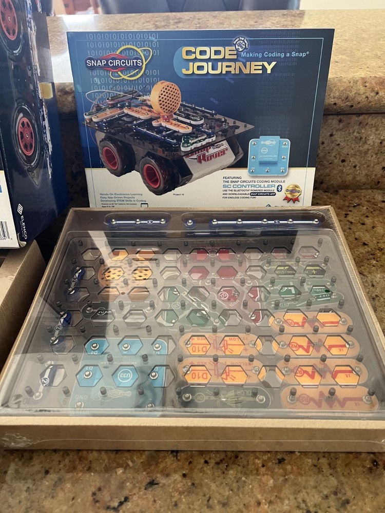 Snap Circuits Code Journey Build Your Circuits, Code Your Commands and Drive