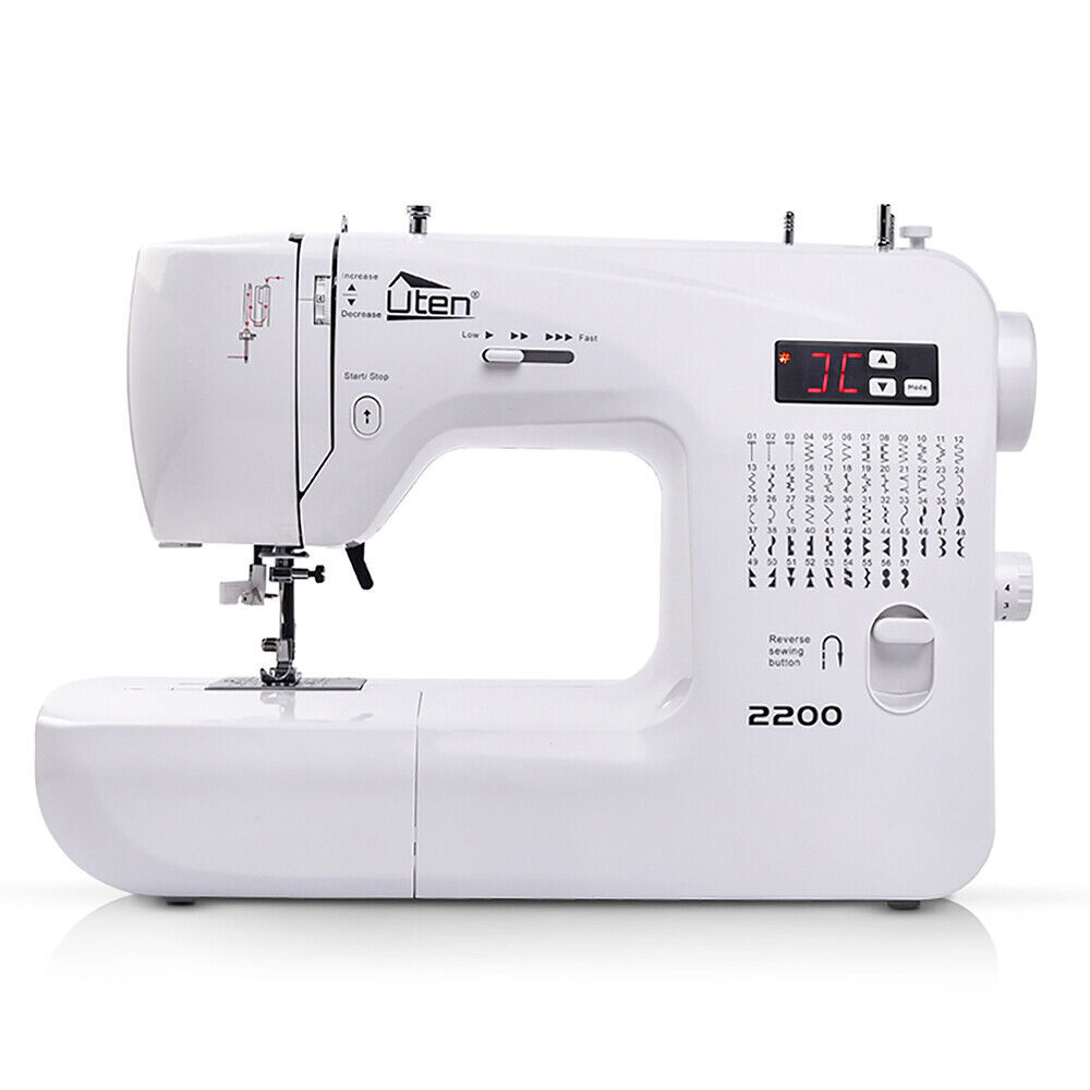 Computerized Embroidery Sewing Machine with 60 Unique Built-in Stitch
