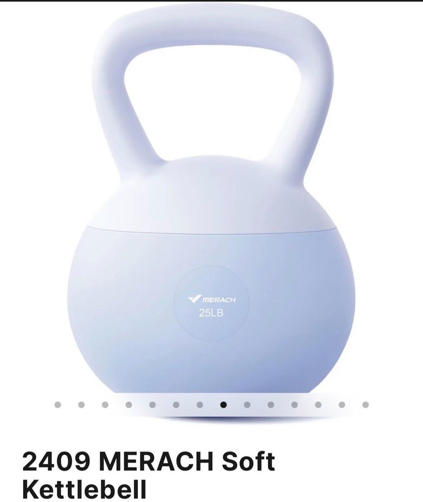 NEW - 2409 MERACH Soft Kettlebell 25lb