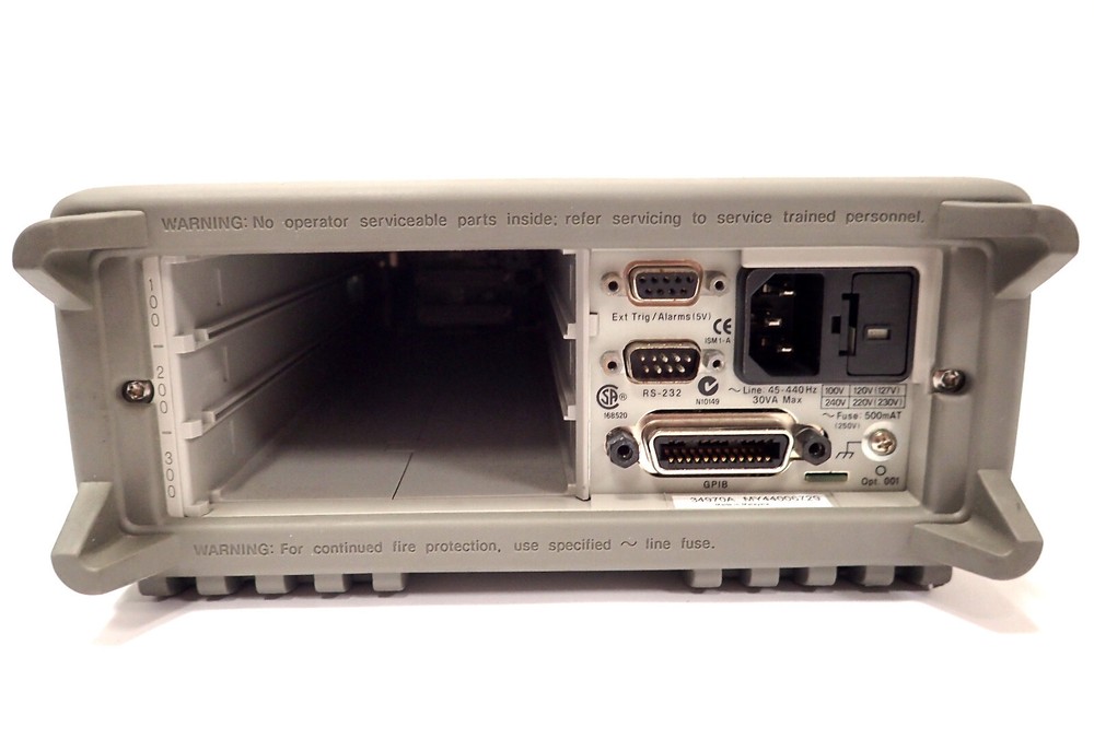 AGILENT 34970A DATA ACQUISITION / DATA LOGGER SWITCH UNIT TESTED & WORKING!