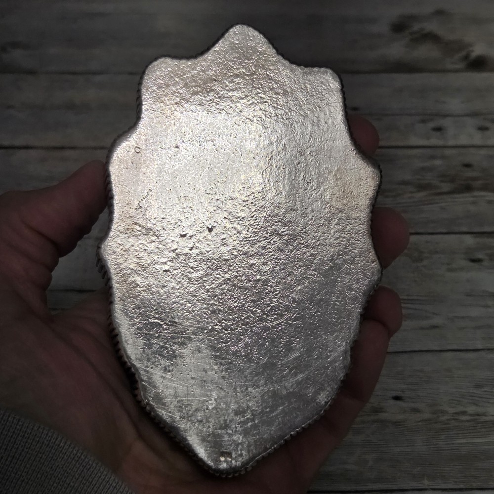 Vintage Reed & Barton Silverplate Sea Shell Oyster Box