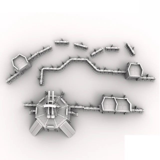Warhammer 40k Compatible Terrain Scenery