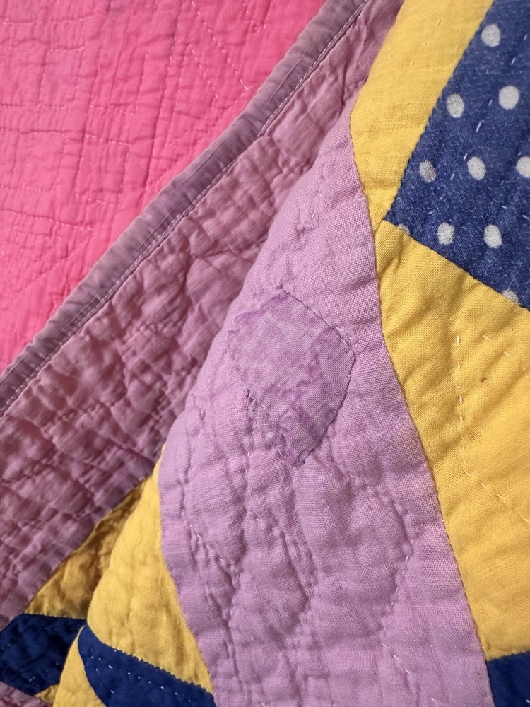 Handmade Patchwork Cotton Quilt