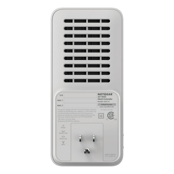 📶🚀 NETGEAR AX1800 WiFi 6 Mesh Range Extender (EAX14) 🚀📶