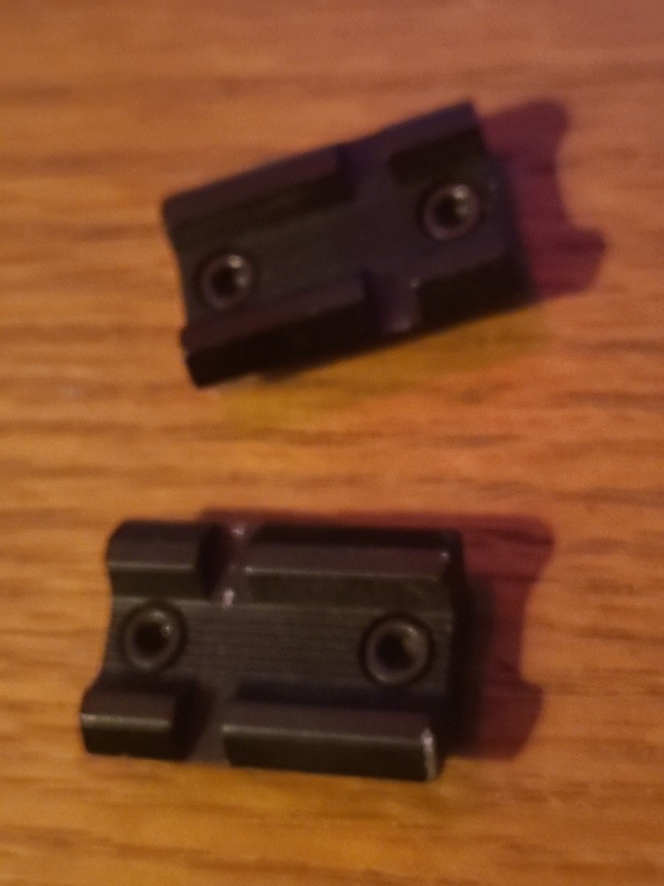 Traditions Sporter Mag 209 Inline Muzzleloader Scope Bases W/ Screws (C)