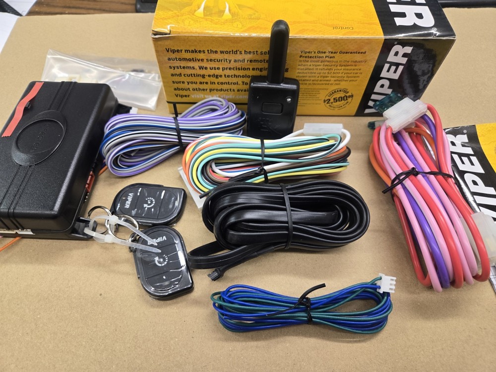 NEW Viper 4115V, 1-Way Remote Start System w/ TWO 1-Button Remotes