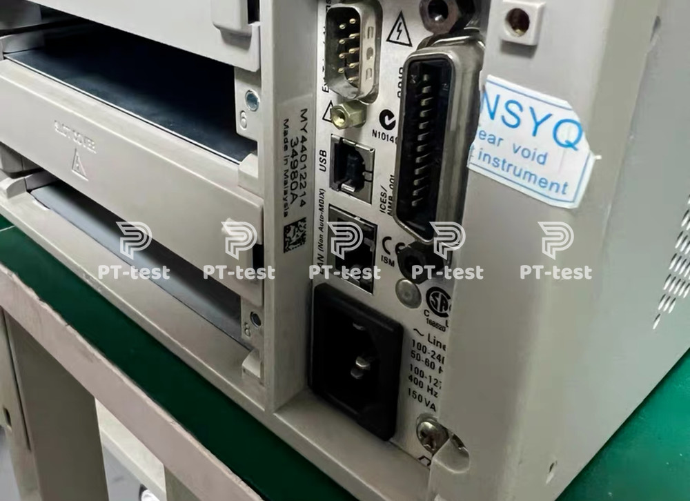 Agilent Technologies LXI 34980A Multifunction Switch Measure Unit NO MODULES--