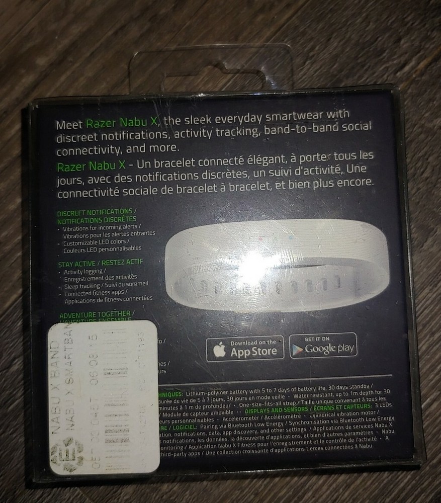 Razer Nabu X Smartband - White