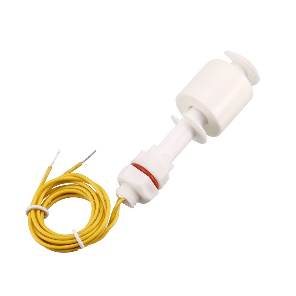 3 x PP Float Switch M10 75mm Fish Tank Vertical Liquid Level Sensor Plastic