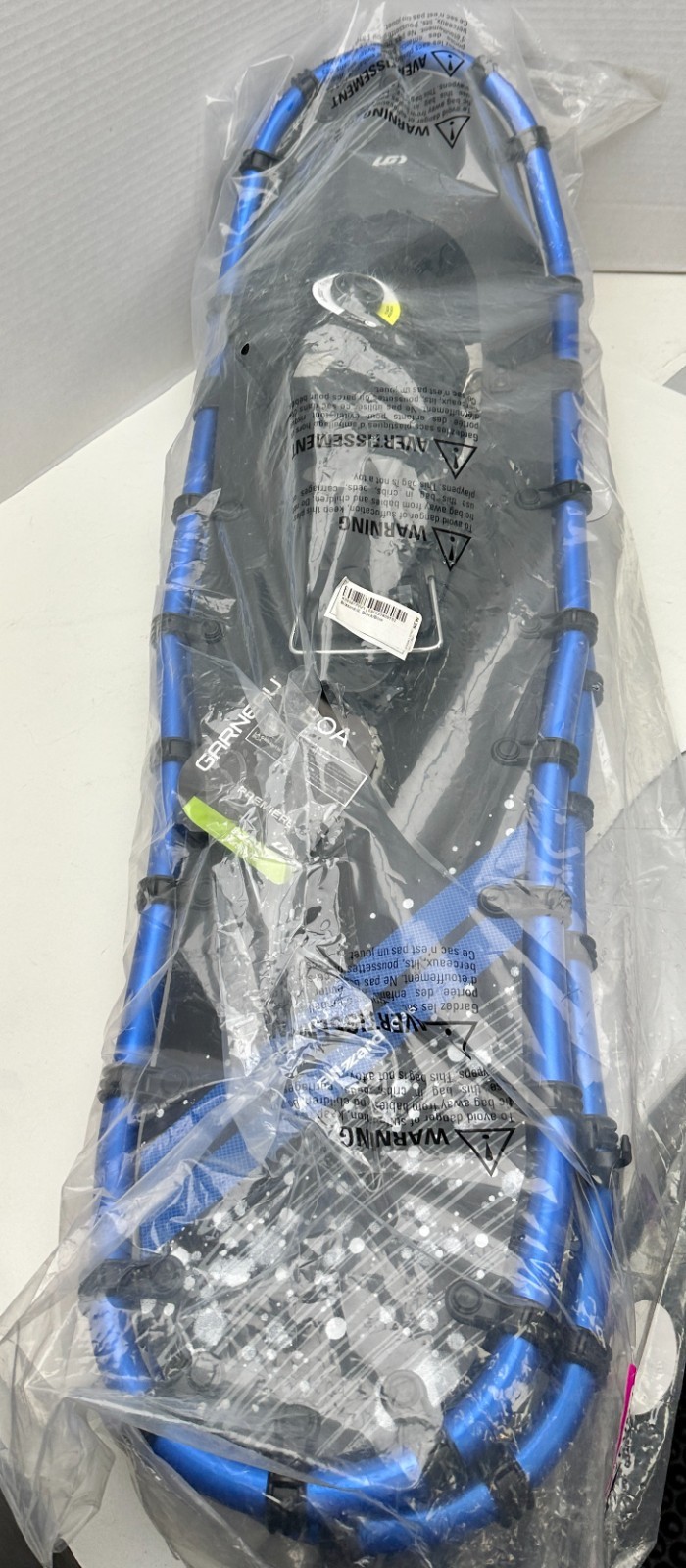 Garneau Boa Mens Blizzard III Snowshoes Blue/Black Size  1036 (User 200-300lbs)