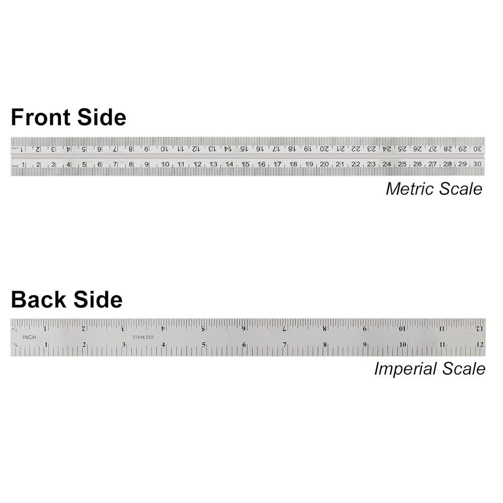 T-Square Protractor Level 300MM, 3-in-1 Adjustable Sliding Square Ruler Set