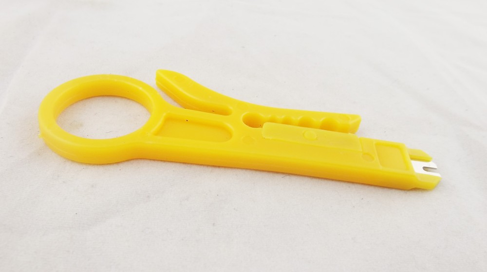 10x Network Connection Wire Punch Down Cutter Stripper UTP Cat5 RJ45 Cable Tools