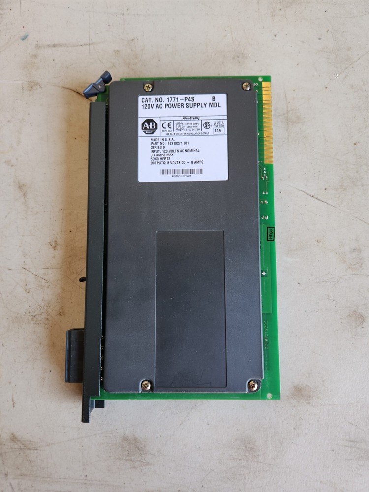 Allen-Bradley 1771-P4S B Power Supply Module 120VAC
