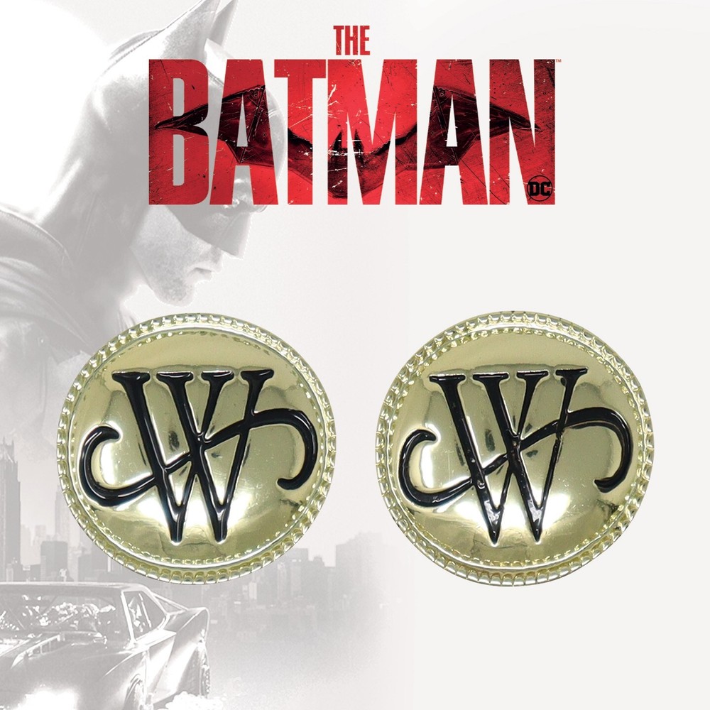 DC The Batman Limited Edition Replica Wayne Cufflinks