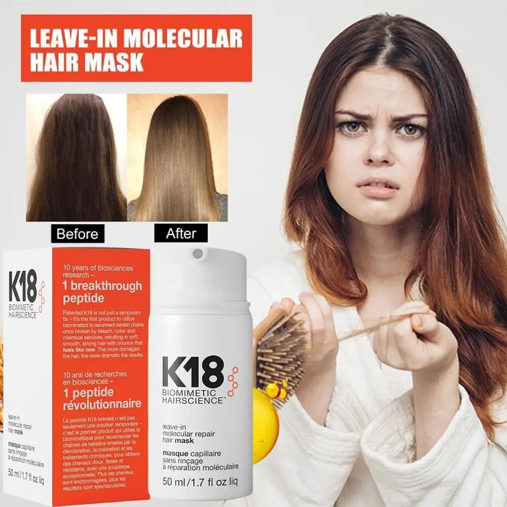 K18 Leave In Molecular Repair Hair Mask Biomimetic Hairscience 50 ml / 1.7 oz