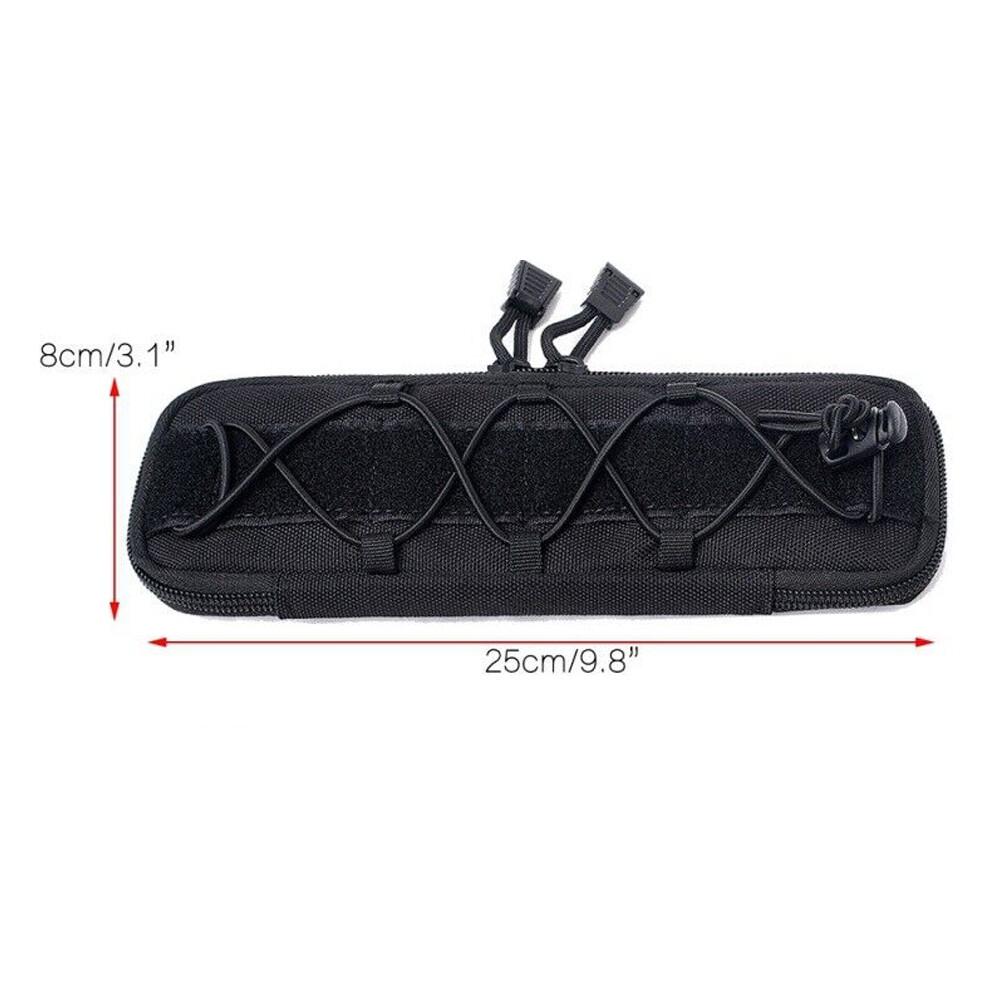 Tactical Knife Sheath Bag Molle Flashlight Holster Case Multi-Tool Nylon Pouch