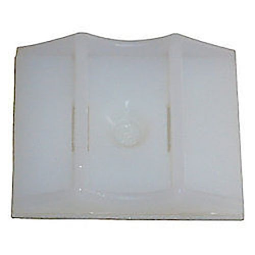 Cable Tie Mounting Pad, 2 Way, Natrl, PK100 (6EEE6)