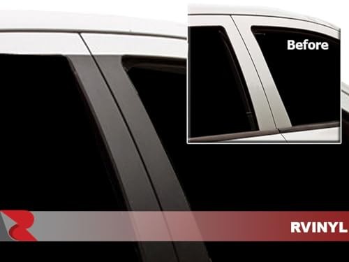 Pillar Post Pre Cut Window Trim Kits in Gloss Black Compatible Gloss (Black)