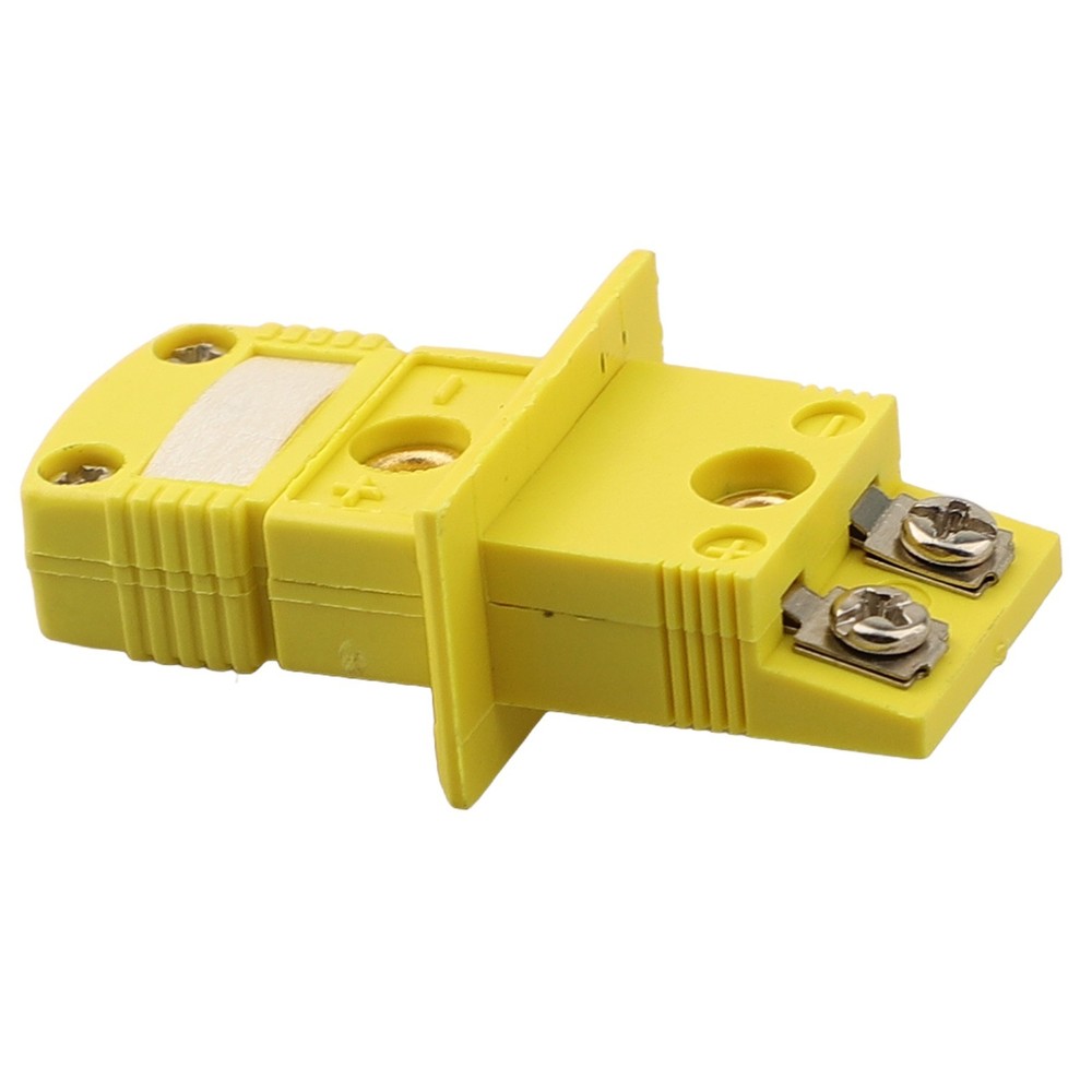 Nylon and Alloy K Type Panel Mount Connector for Enhanced Contact Performance