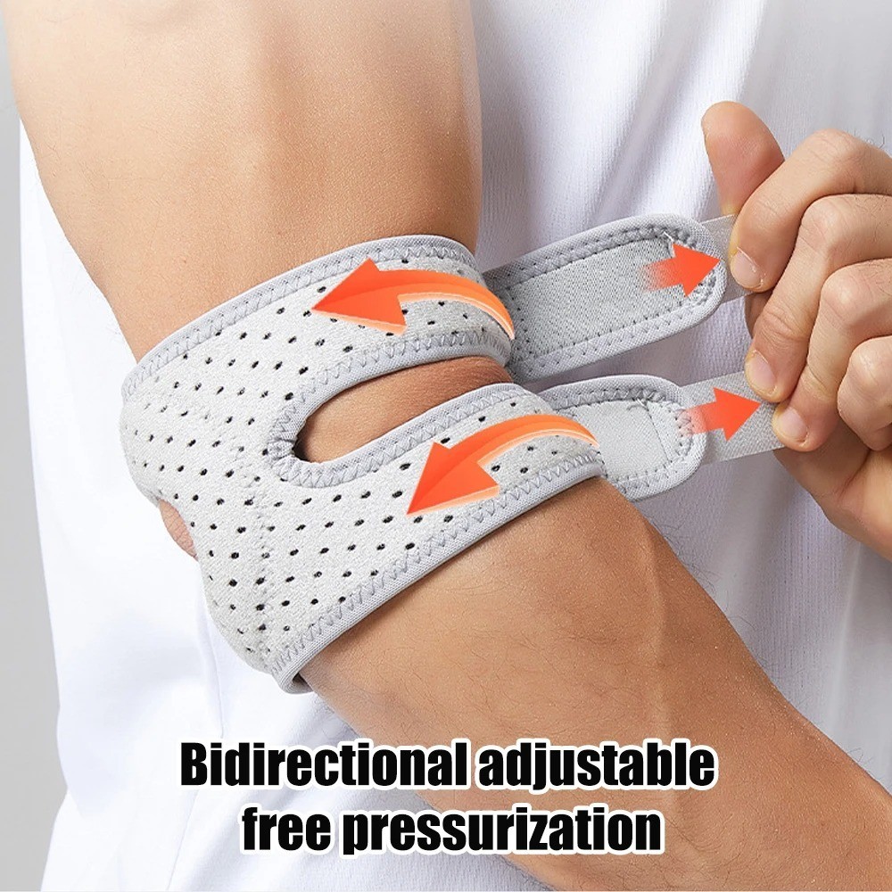 Adjustable Elbow Support Brace – Compression Strap for Tennis, Golf & Joint Pain