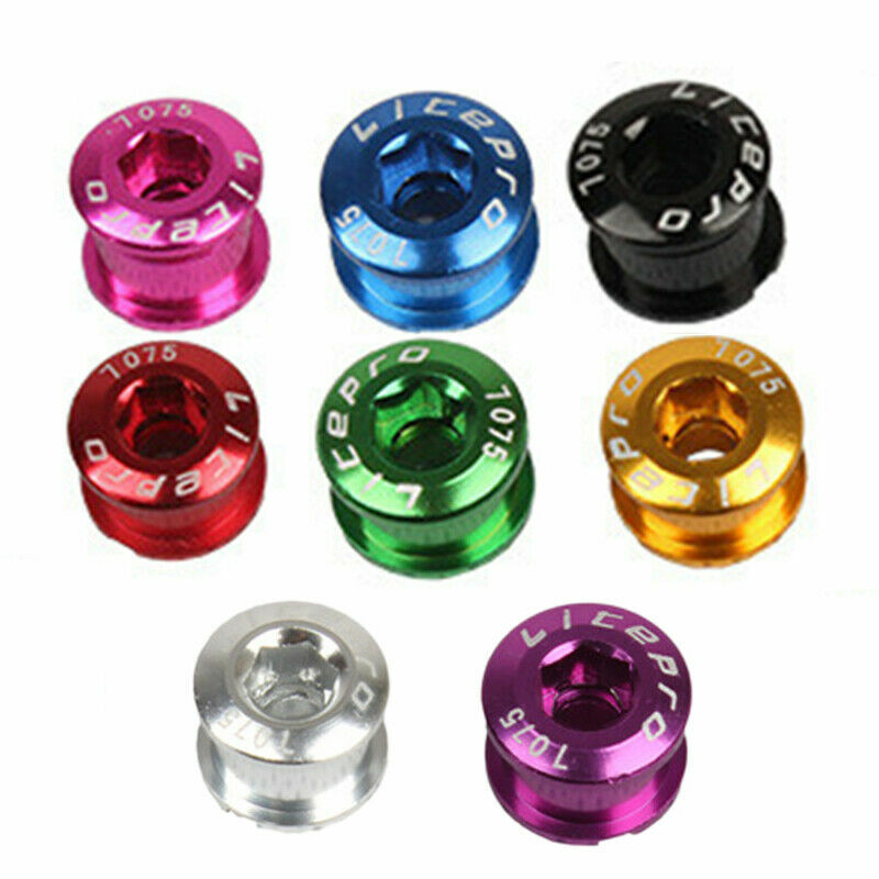 Bicycle Chainring Bolts Single Double Triple Speed Bike Litepro Road Track MTB