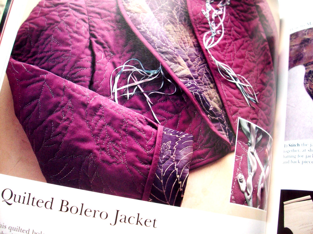 SINGER Embellished Quilted Projects quilting pattern bk